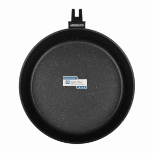 Сковорода глубокая со съемной ручкой Ardesto Gemini Bari, 26см, алюминий, черный