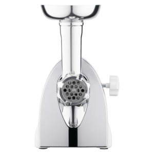 Meat grinder Ardesto, 2000W, prod.-1.9kg/min, 3 cutting plates+for sausag.plates, 3 vegetable slicer, plastik, black-silver