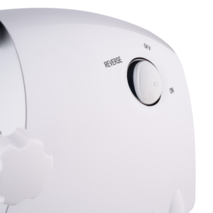 Meat grinder Ardesto, 2000W, prod.-1.9kg/min, 3 cutting plates+for sausag.plates, 3 vegetable slicer, plastik, black-silver