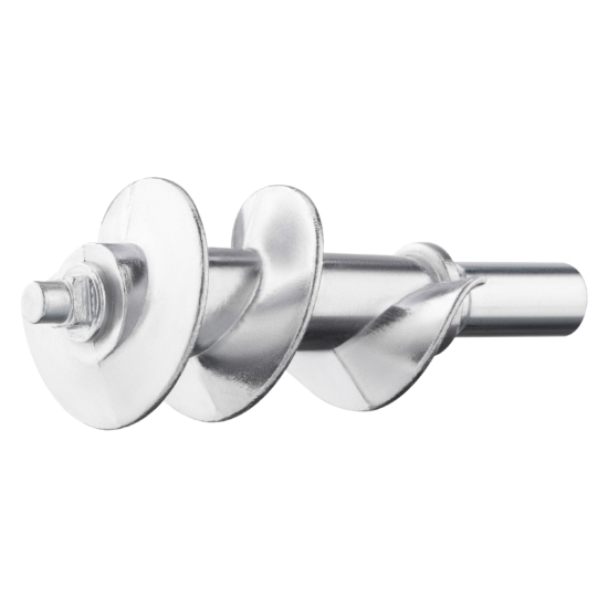 Meat grinder Ardesto, 2000W, prod.-1.9kg/min, 3 cutting plates+for sausag.plates, 3 vegetable slicer, plastik, black-silver