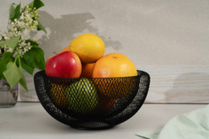 Корзина Ardesto Midori 25х25х12см, металл, черный