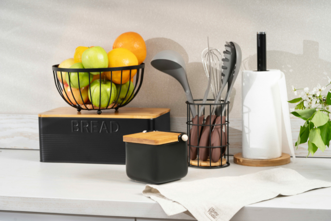 Ardesto Basket Midori 28х28х13cm, metal, black