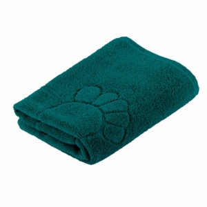 Ardesto Terry towel for feet Benefit 50х70cm, 100% cotton, dark green