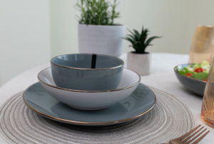 ARDESTO Килимок сервірувальний круглий 38 см, Grey