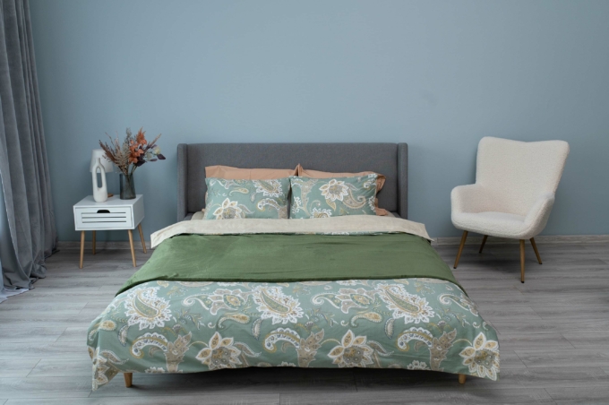 Ardesto Flannel blanket, 200x220cm, 100% polyester, green