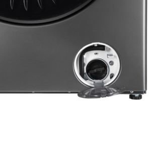 Washer-dryer ARDESTO front load Black Mars, 10(6)kg, 1400, A+++, 60cm, display, steam, inverter, silver