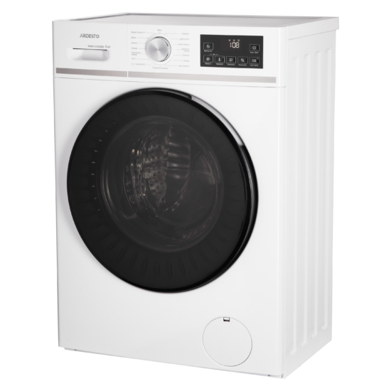 WM ARDESTO front load Black Mars, 6kg, 1200, A++, 45cm, display, steam, white