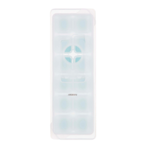 Форма для льда с крышкой Ardesto Fresh, 26х9.5х3.5см, силикон, пластик, синий