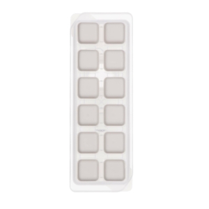 Форма для льоду з кришкою Ardesto Fresh, 26х9.5х3.5см, силікон, пластик, бежевий