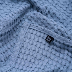 Ardesto Pique blanket 160х230cm, 100% cotton, light blue