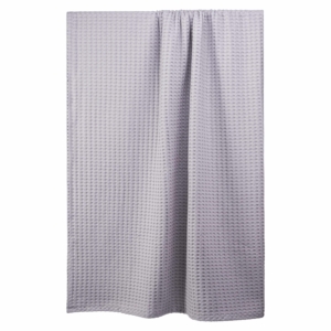 Ardesto Pique blanket 220x230cm, 100% cotton, light grey