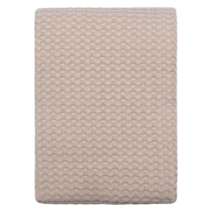Ardesto Pique blanket 220x230cm, 100% cotton, beige