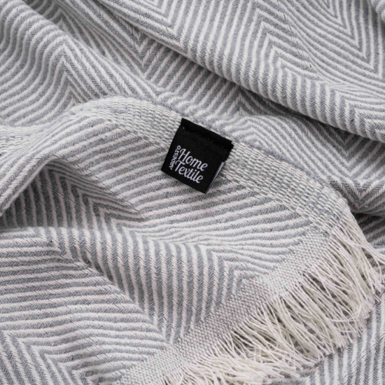 Плед Ardesto Summer 140х190см, 100% хлопок, серый