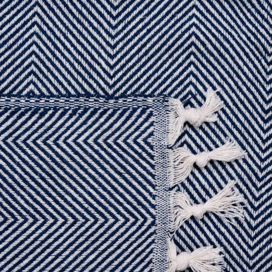 Плед Ardesto Summer 190х220см, 100% хлопок, синий