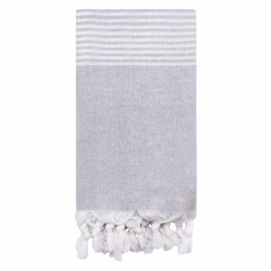 Рушник Ardesto SPA 90х170см, 100% бавовна, сірий