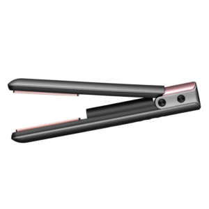 Выпрямитель Ardesto Pink Touch, аккумуляторный, 50Вт, 160-200C, дисплей, керамика, USB-C > USB-A, серый+розовый