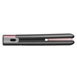 Выпрямитель Ardesto Pink Touch, аккумуляторный, 50Вт, 160-200C, дисплей, керамика, USB-C > USB-A, серый+розовый
