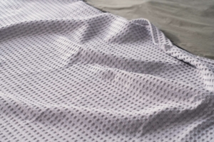 Ardesto Pique blanket 220x230cm, 100% cotton, light grey