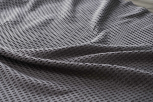 Ardesto Pique blanket 220x230cm, 100% cotton, grey