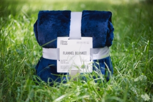 Плед Ardesto Flannel, 160х200см, 100% полиэстер, синий