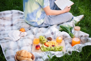 Ardesto Fleece blanket, 130x160cm, 100% polyester, check, beige