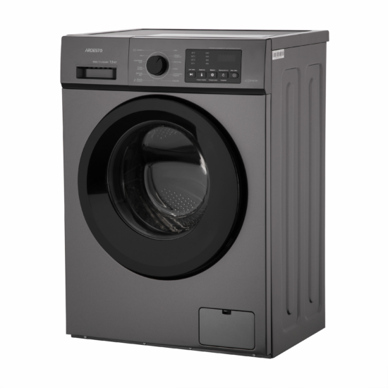 WM ARDESTO front load, 7kg, 1400, A+++, 48cm, display, steam, inverter, drum lighting, grey