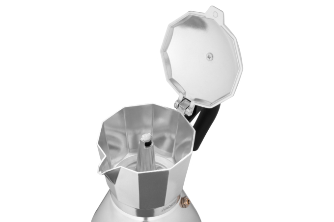 Гейзерная кофеварка Ardesto Gemini Piemonte, 0.3л, 6 чашек, алюминий