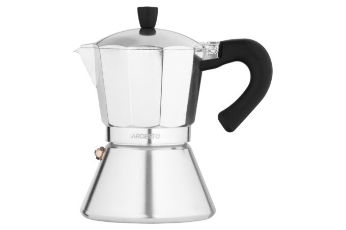 Ardesto Coffee Maker Gemini Piemonte, 0.45l, 9 cups, aluminum