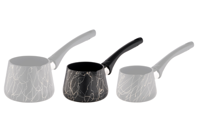 Ardesto Coffe pot Black Mars, 0.35l, aluminum, bakelite, black
