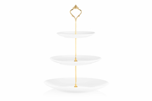 Ardesto Tier cake stand, 26.5х32сm, new bone china