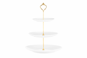 Ardesto Tier cake stand, 26.5х32сm, new bone china
