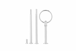 Ardesto Tier cake stand, 32х32сm, porcelain, white