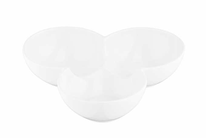 Ardesto Three-bowl, 17.7сm , new bone china