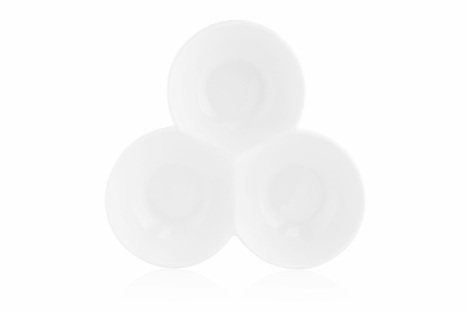 Ardesto Three-bowl, 17.7сm , new bone china
