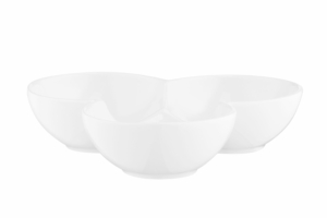 Ardesto Three-bowl, 17.7сm , new bone china