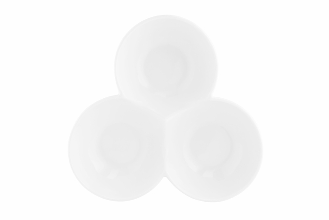 Ardesto Three-bowl, 17.7сm , new bone china