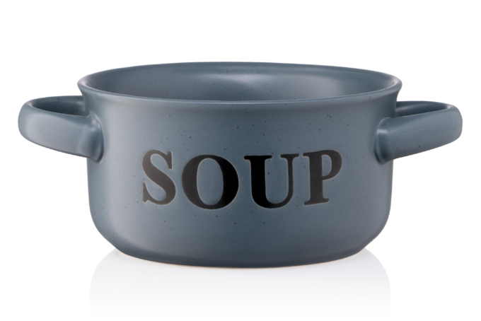 Бульонница Ardesto Alcor, 550мл, керамика, синий