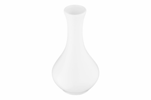 Ardesto Vase Imola, porcelain, white