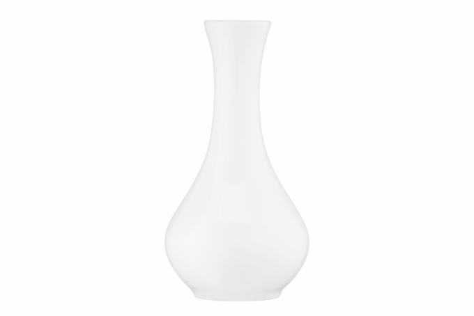 Ardesto Vase Imola, porcelain, white