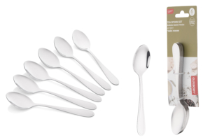 Набор чайных ложек Ardesto Gemini Venice, 6 приборов, нержавеющая сталь