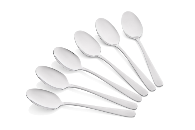 Ardesto Teaspoons set Black Mars Zenith , 6pcs, stainless steel