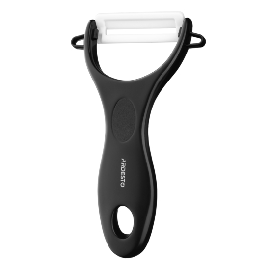 Ardesto Ceramic Peeler Fresh, ceramics, plastic, black