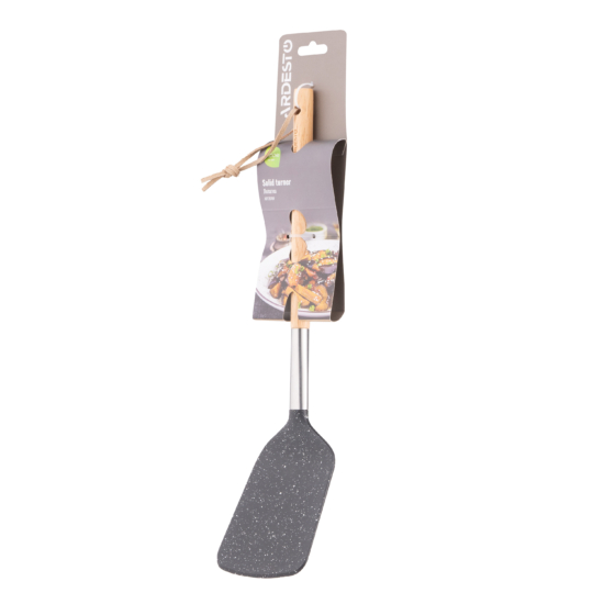 Ardesto Turner Midori, 34.8cm, nylon, wood, stainless steel, black