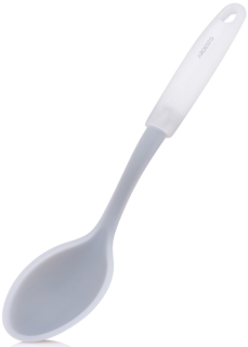 Ложка Ardesto Fresh, 31.2см, силікон, пластик, сірий