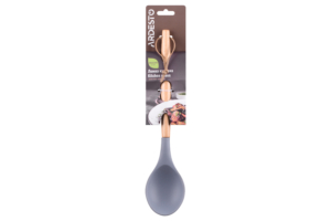 Ardesto Spoon Midori, 31.8cm, silicone, wood, gray