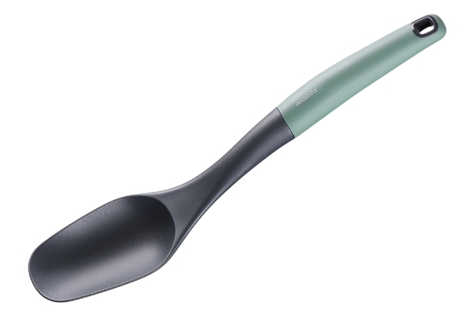 Ardesto Spoon Gemini, 32.8cm, nylon, plastic, gray-green