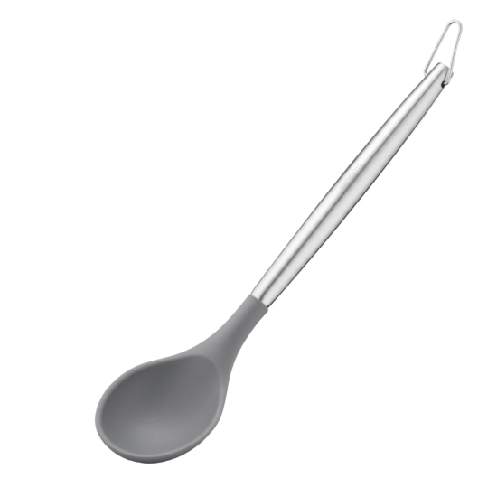 Ardesto Spoon Gemini, 34.5cm, silicone, stainless steel, gray
