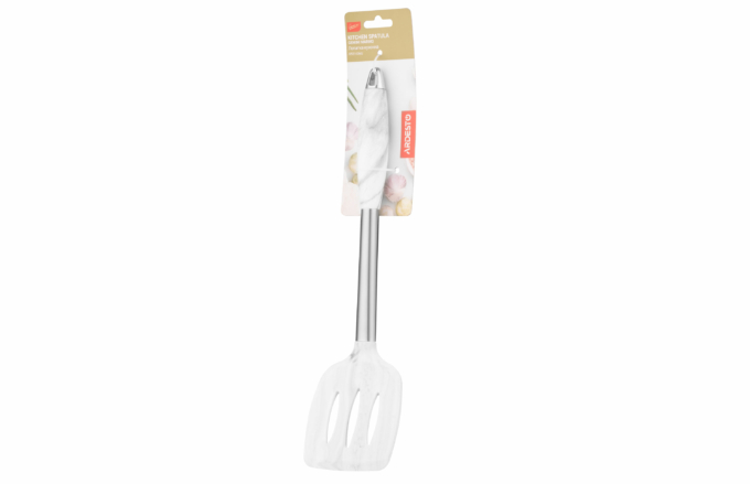 Ardesto Slotted turner Gemini Marmo, 35cm, silicone, stainless steel