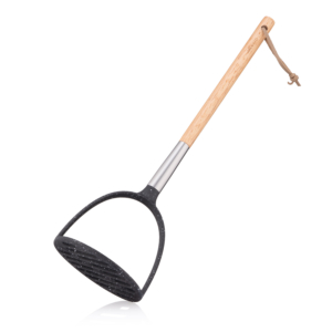 Ardesto Potato Masher Midori, 33сm, nylon, wood, stainless steel, black
