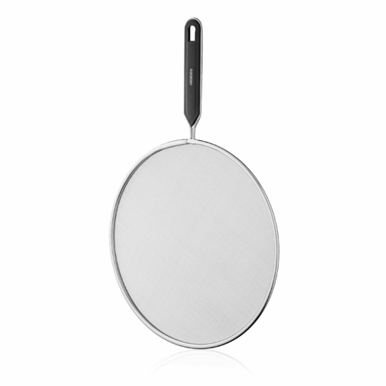 Захисне сито Ardesto Gemini, 28см, нержавіюча сталь, пластик, чорний